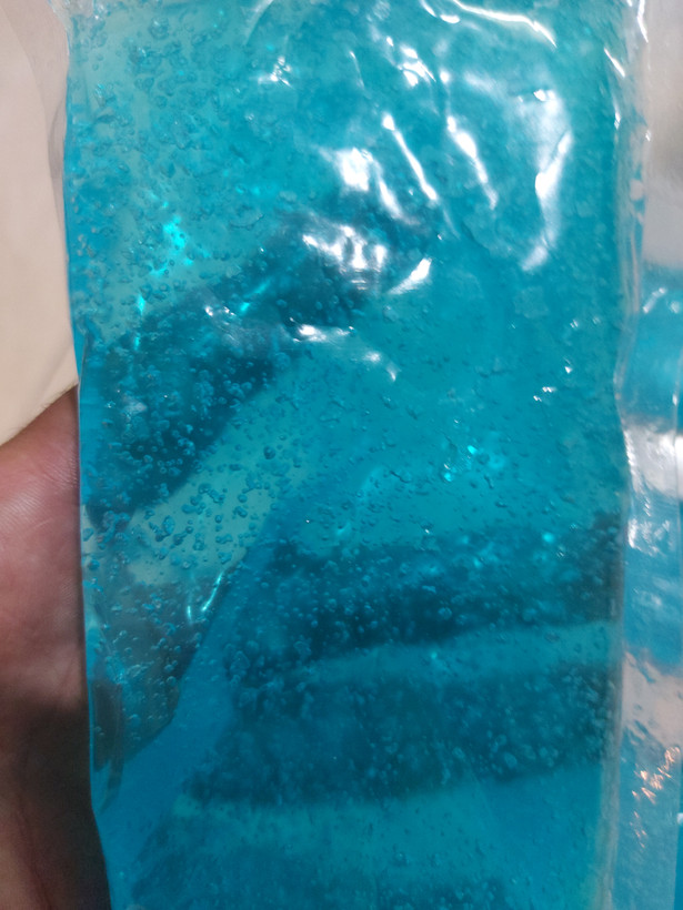 یخ های ژله ای مناسب حمل دارو و کمپرس و تسکین درد عضلات سایز ۱۰×۲۰ رنگ آبی